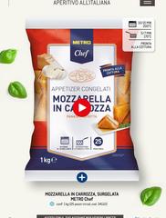 Metro chef - Mozzarella In Carrozza, Surgelata