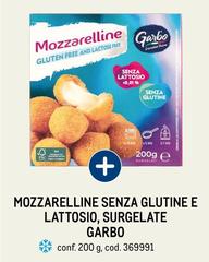 Garbo - Mozzarelline Senza Glutine E Lattosio, Surgelate