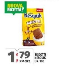 Nestlè - Biscotti Nesquik