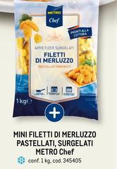 Metro chef - Filetti Di Merluzzo Pastellati, Surgelati