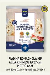Metro chef - Piadina Romagnola Igp Alla Riminese