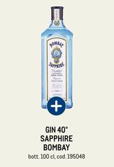 Bombay saphire - Gin 40° Sapphire