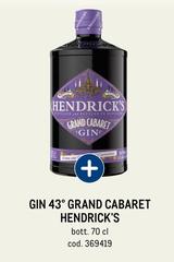 Hendrick's - Gin 43° Grand Cabaret