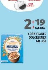 Misura - Corn Flakes Dolcesenza