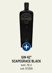 Scapegrace - Gin 42°  Black