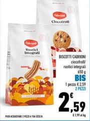 Cabrioni - Biscotti