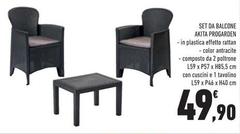 Set Da Balcone Akita Progadron