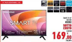 Hisense - Smart Tv 40