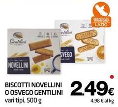 Novellini - Biscotti  O Osvego