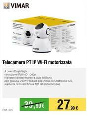 Vimar - Telecamera Pt IP Wi-Fi Motorizzata