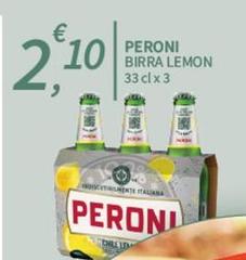Peroni - Birra Lemon