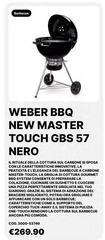 Weber - Bbq New Master Touch Gbs 57 Nero