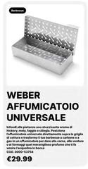 Weber - Affumicatoio Universale