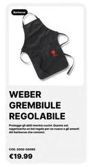 Weber - Grembiule Regolabile