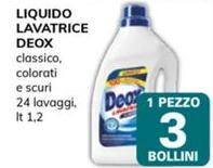 Deox - Liquido Lavatrice