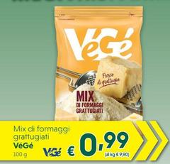 Végé - Mix Di Formaggi Grattugiati