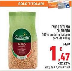 Colfiorito - Farro Perlato