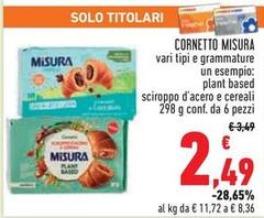 Misura - Cornetto