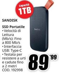 Sandisk - Ssd Portatile