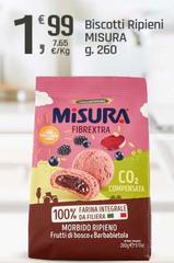 Misura - Biscotti Ripieni