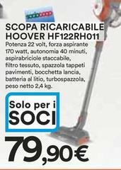 Hoover - Scopa Ricaricabile HF122RH011