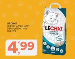 Le chat - Lettiera Per Gatti Sepiolite