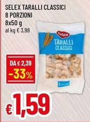 Selex - Taralli Classici 8 Porzioni