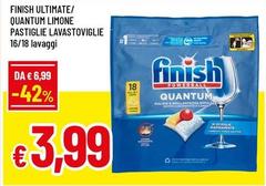 Finish - Ultimate/Quantum Limone Pastiglie Lavastoviglie