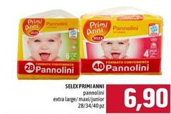 Selex - Pannolini Extra Large/ Maxi/ Junior