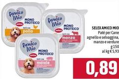 Selex - Pate Per Cane Agnello E Selvagina, Manzo E Verdure