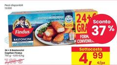 Findus - 24 + 6 Bastoncini Capipan