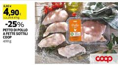 Coop - Petto Di Pollo A Fette Sottili