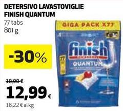 Finish - Detersivo Lavastoviglie Quantum