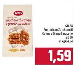 Selex - Frollini Con Zucchero Di Canna E Grano Saraceno
