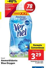 Vernel - Ammorbidente Blue Oxygen