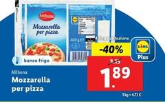 Milbona - Mozzarella Per Pizza