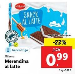 Milbona - Merendina Al Latte