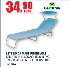 Lettino Da Mare Pieghevole