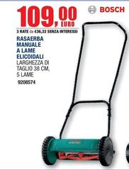 Bosch - Rasaerba Manuale A Lame Elicoidali