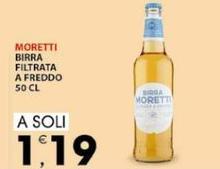 Moretti - Birra Filtrata A Freddo