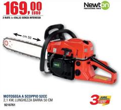 Newton - Motosega A Scoppio 52cc