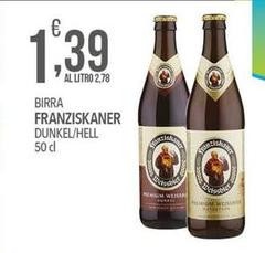 Franziskaner - Birra Dunkel/Hell