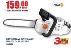 Newton - Elettrosega A Batteria 40v 