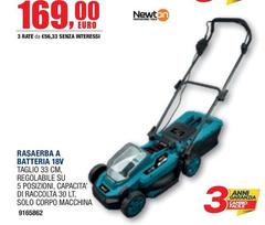 Newton - RasaErba A Batteria 18V