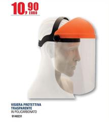 Visiera Protettiva Trasparente In Policarbonato