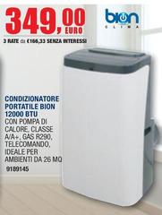 Bion Heating - Condizionatore Portatile 12000 Blu