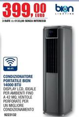 Bion Heating - Condizionatore Portatile 14000 BTU
