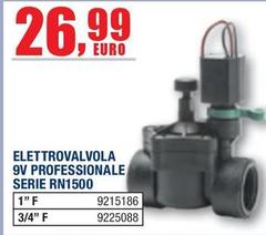 Elettrovalvola 9v Professionale Serie Rn1500
