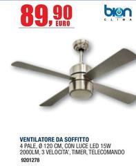 Bion Heating - Ventilatore Da Soffitto