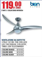 Bion Heating - Ventilatore Da Soffitto